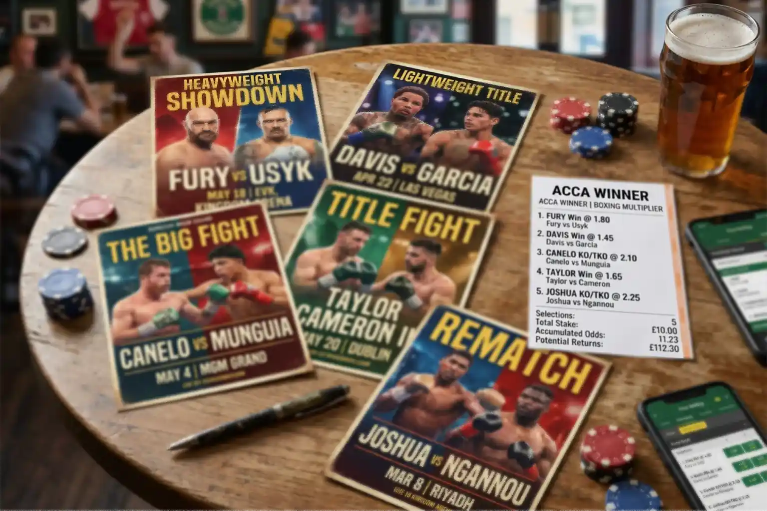 Boxing Parlay & Accumulator Bets: Multi-Fight Strategy UK